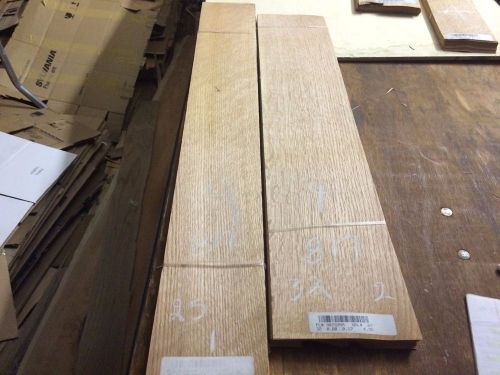 Wood Red Oak Veneer   total  2 BUNDLES  57 PCS  RAW VENEER   N817.