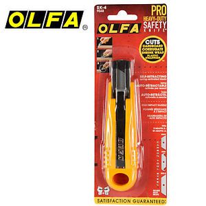 OLFA SK-4 Self-Retracting Safety Knife spring-retractable safety cutter Genuine