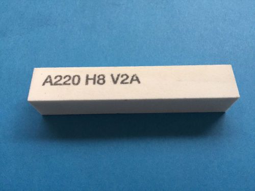 New Dressing Stick 3/4&#034; x 3/4&#034; x 4&#034; (220 Grit) H8 V2A White New [5-Peices]