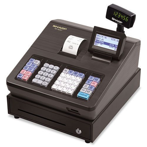 Xe series electronic cash register, thermal printer, 2500 lookup, 25 clerks, lcd for sale