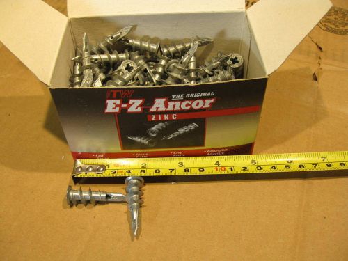 ITW 5000902 E-Z Ancor 100 ct. Zinc Self Drilling Drywall Anchors USA