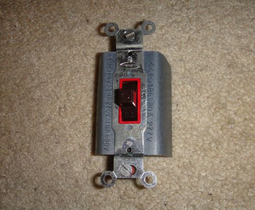 Hubbell 1386 maintained contact switch double pole double throw center off for sale