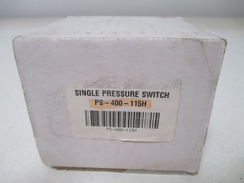 MAGNALOY PS-400-115H SINGLE PRESSURE SWITCH *NEW IN A BOX*