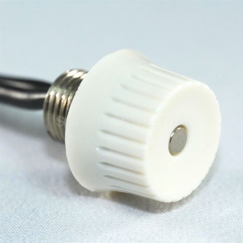 Zing Ear ZE-105M Round Rotary Switch White 3/8 Threaded