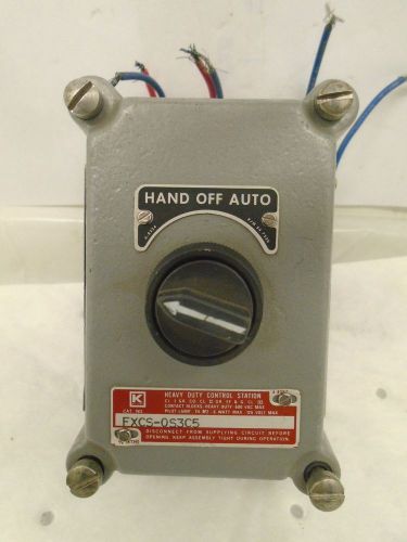 Used, killark control station cover assembly, haz-loc for sale