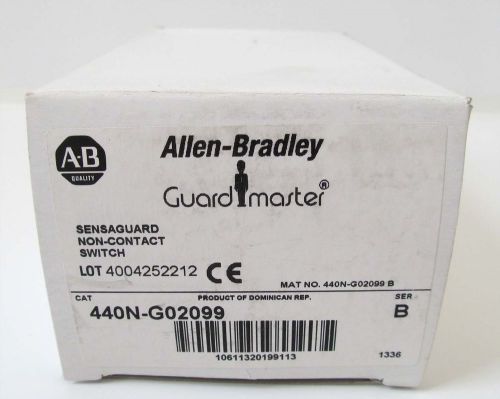 NEW Allen Bradley 440N-G02099 Guardmaster Ferrogard Sensaguard No Contact Switch