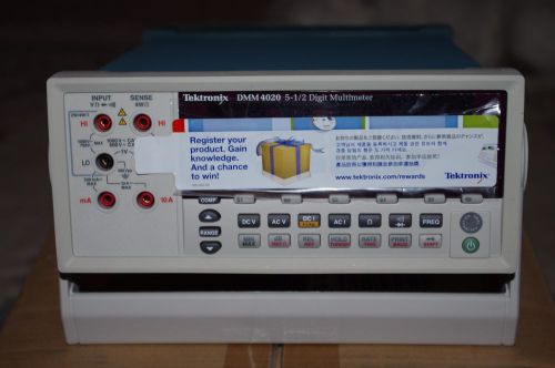 Tektronix DMM 4020 5-1/2 Digit Multimeter