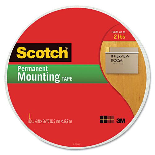 Foam mounting tape, 3/4&#034; wide x 1368&#034; long for sale