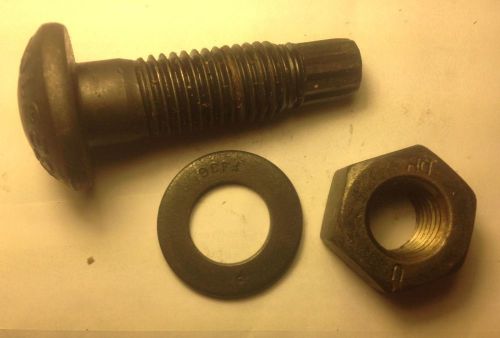 Lot of 50 plus structural bolts  a325 , 3/4-10 , 2&#034; long washer &amp; nut astm f1852 for sale