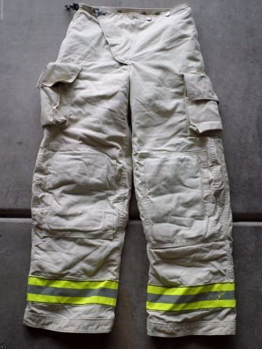 32x32 Globe Pants- FIREFIGHTER TURNOUT Bunker Gear - Nomex Liner #14 Halloween