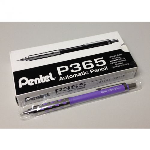 Pentel P365 0.5mm Mechanical Pencil Bulk Pack (12pcs) - Violet Barrel