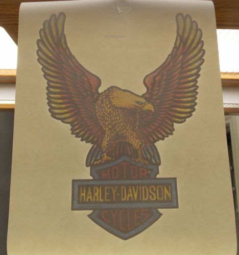 EAGLE Harley Davidson - Glitter Transfer (VINTAGE)