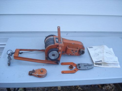 Lewis chainsaw winch. for sale