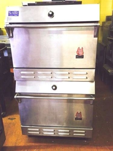 WOLF 30&#034; L-SERIES GAS COMMERCIAL DOUBLE OVEN
