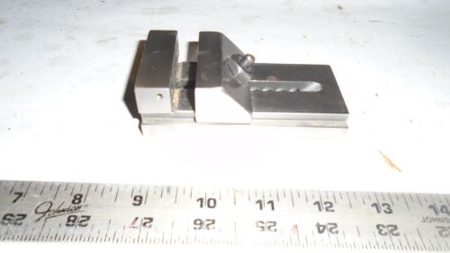 MACHINIST LATHE MILL Machinist Small Micro 2&#034; Toolmakers Ground Hardened Vise