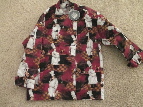 Chef Revival Chef&#039;s Coat--new with tags--size Regular
