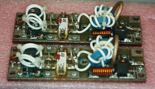 2 X 250 Watt 88-108MHz Class AB FET  RF Amplifier Palettes. 50VDC