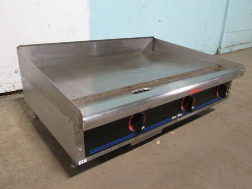 &#034;STAR MAX&#034; H.D. COMMERCIAL 36&#034;W 3PH ELECTRIC GRIDDLE/FLAT TOP GRILL, 3 ZONES