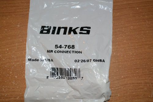 Binks 54-768 Air Connection FREE ECONOMY SHIPPING