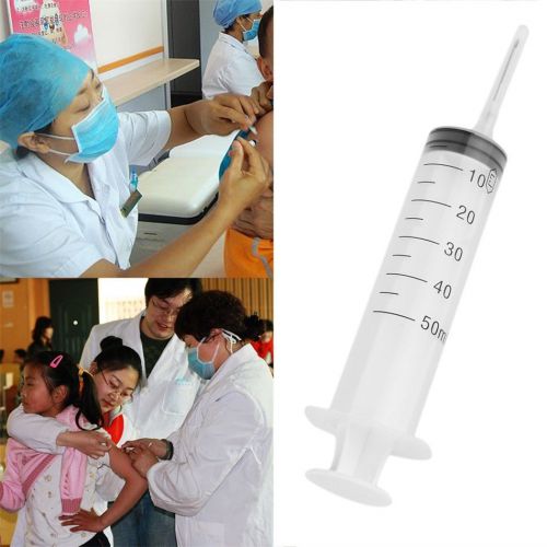 Disposable Syringe 50ml Plastic Terumo For Measuring Hydroponics Nutrient Kit EA