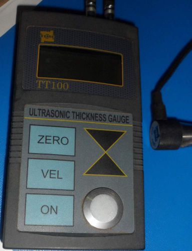 Tt100 lcd ultrasonic thickness gauge display mm, inch for sale