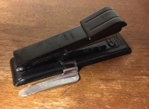 Vintage Black Bostitch B8 Stapler with Staple Remover Works Perfect USA