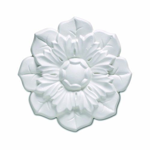 Focal Point 85436 Dahlia Rosette 3 3/4-Inch Diameter by 1/2-Inch Projection,
