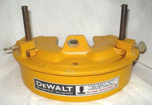 DeWalt Radial Arm Swa Shaper Sanding Guard Power Shop 119827 &amp; 119829