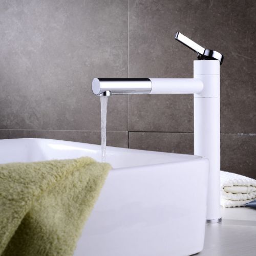Waterfall One Hole Chrome Bathroom Vessel Sink Faucet Mixer Basin Single Lever