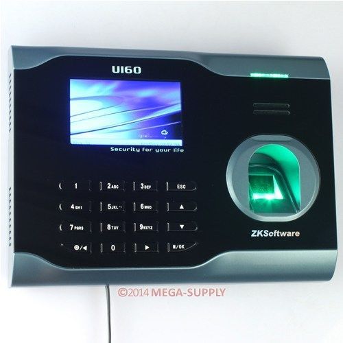 Biometric Fingerprint Attendance Time Clock+ WIFI +TCP/IP +USB, ZKSoftware Brand