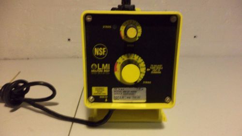 LMI Milton Roy Chemical Metering Pump  B121-490SI  100PSI 2.5GPH WORKHORSE!  SAL