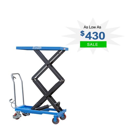 Eoslift scissor lift cart / table 770lb. capacity for sale