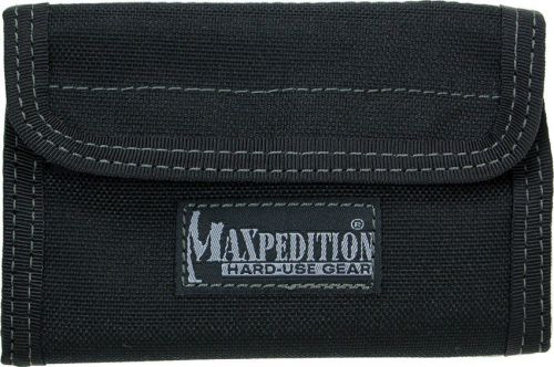Maxpedition MX229B Spartan Wallet Black 5.5&#034; x 3.5&#034; x 0.5&#034; Weight: 2.1 oz.