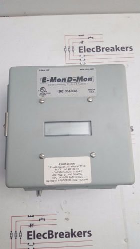 E-Mon D-Mon 480100 Kit Meter 100AMPS 3 PHASE 3/4 WIRE 6VA
