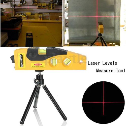 Laser Level Cross Line Self Levelling Measuring Tripod Rotary Accessories 10m FZ