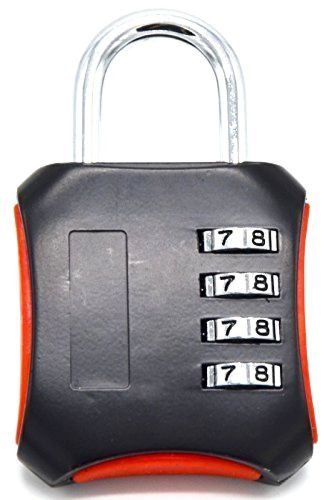 Fully Big Zinc Alloy Combination Padlock; Sturdy Security Combination Lock for S