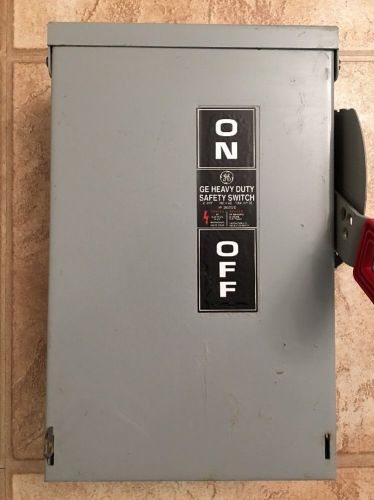 GE THN3361R 30A 600V Heavy Duty Safety Switch NON-Fusible