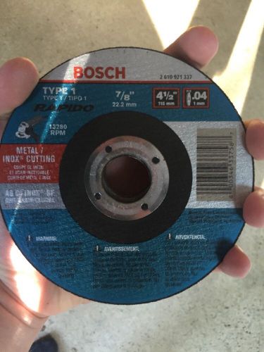Bosch Type 1 Slicer 4-1/2&#034; x  .040&#034; x 7/8&#034; 11 PACK