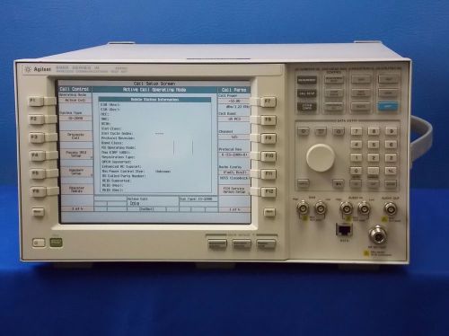 Agilent 8960 e5515c hw 4.2, 3/cdma2000/is-95/amps/1xed-vo/fast switch mobile for sale