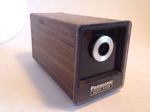 Panasonic Auto Stop Electric Pencil Sharpener KP-77S Tested Working