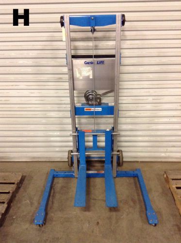 Genie Lift GL-4 Hand Winch Lift Truck 5ft 11in. Lifting Height 500LB Capacity