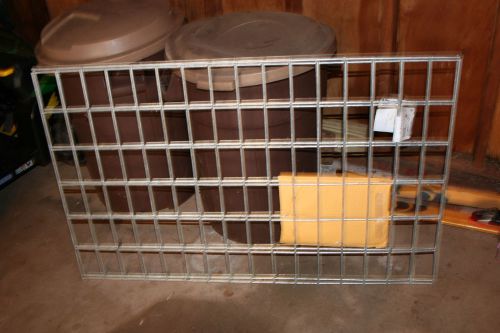 livestock feeder- build your own instruction with 2 metal fence panels&amp; fittings