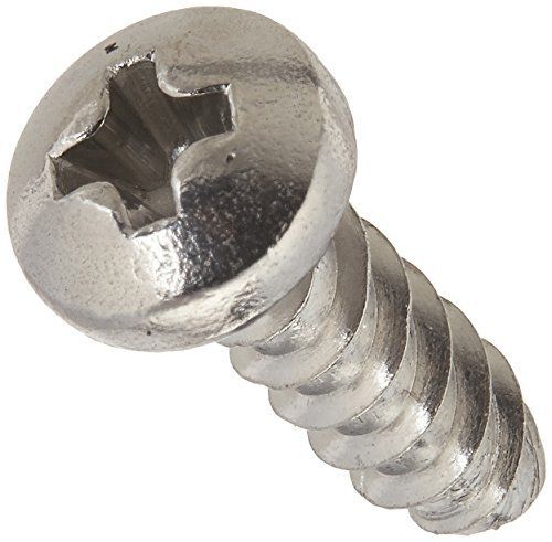 Small parts 18-8 stainless steel thread rolling screw for plastic, passivated for sale