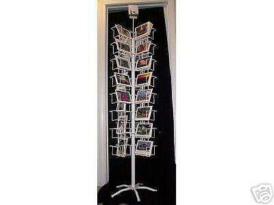 Greeting Card Display 40 pkt Rack H&amp;V Spinner 5x7 RACKS MADE IN USA