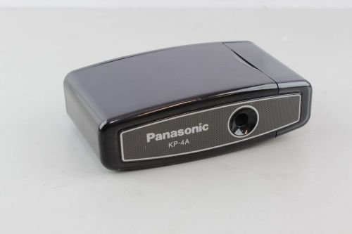 PANASONIC KP-4A Portable Electric Pencil Sharpener Black Battery, Travel, Office