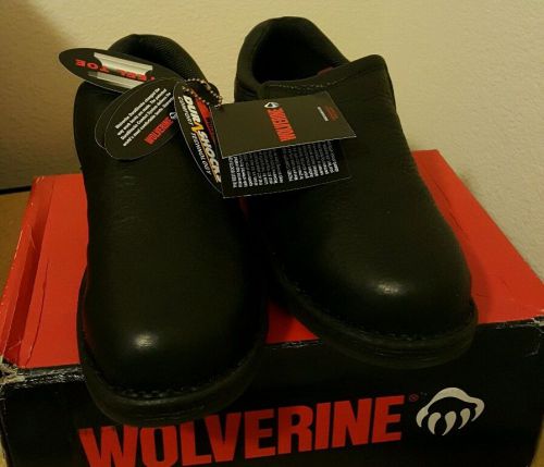 W05000 Work Shoes, Steel Toe, Mn, 9-1/2M, PR