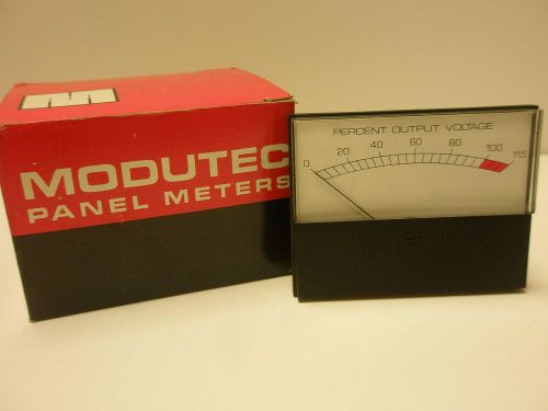 Modutec Panel Meter  0-115 Percent Output Voltage