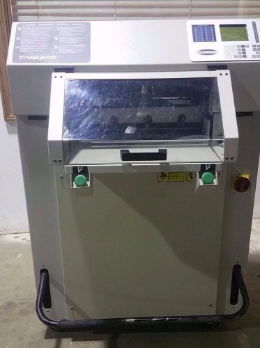 Challenge titan 200 paper cutter  2003 model year for sale