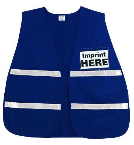 MCR Safety ICV203 Incident Command Polyester/Cotton Safety Vest with 1-Inch W...