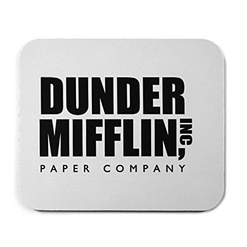 Bleureign funny dunder mifflin square mouse pad for sale